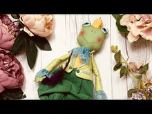 Load and play video in Gallery viewer, Easy Doll Pattern🌈 Frog Prince
