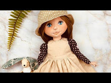 Load and play video in Gallery viewer, 40cm Doll Pattern / (J) Bess Clothing Sets (Face center seam)

