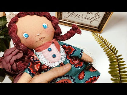 Easy Doll Pattern🌈 Lovely Rosie