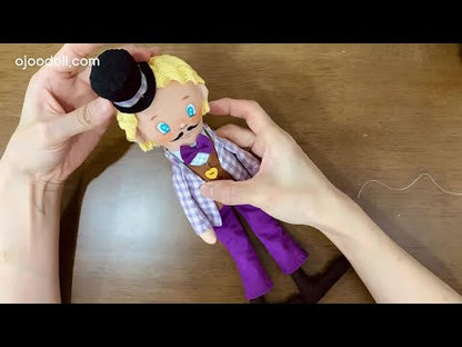 Easy Doll Pattern 🌈Mad Hatter