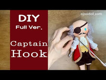 Load and play video in Gallery viewer, Easy Doll Pattern🌈 Captain Hook &amp; Crocodile
