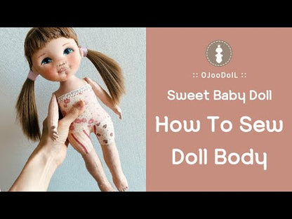 40cm Doll Pattern🌈(S) Sweet Baby Doll