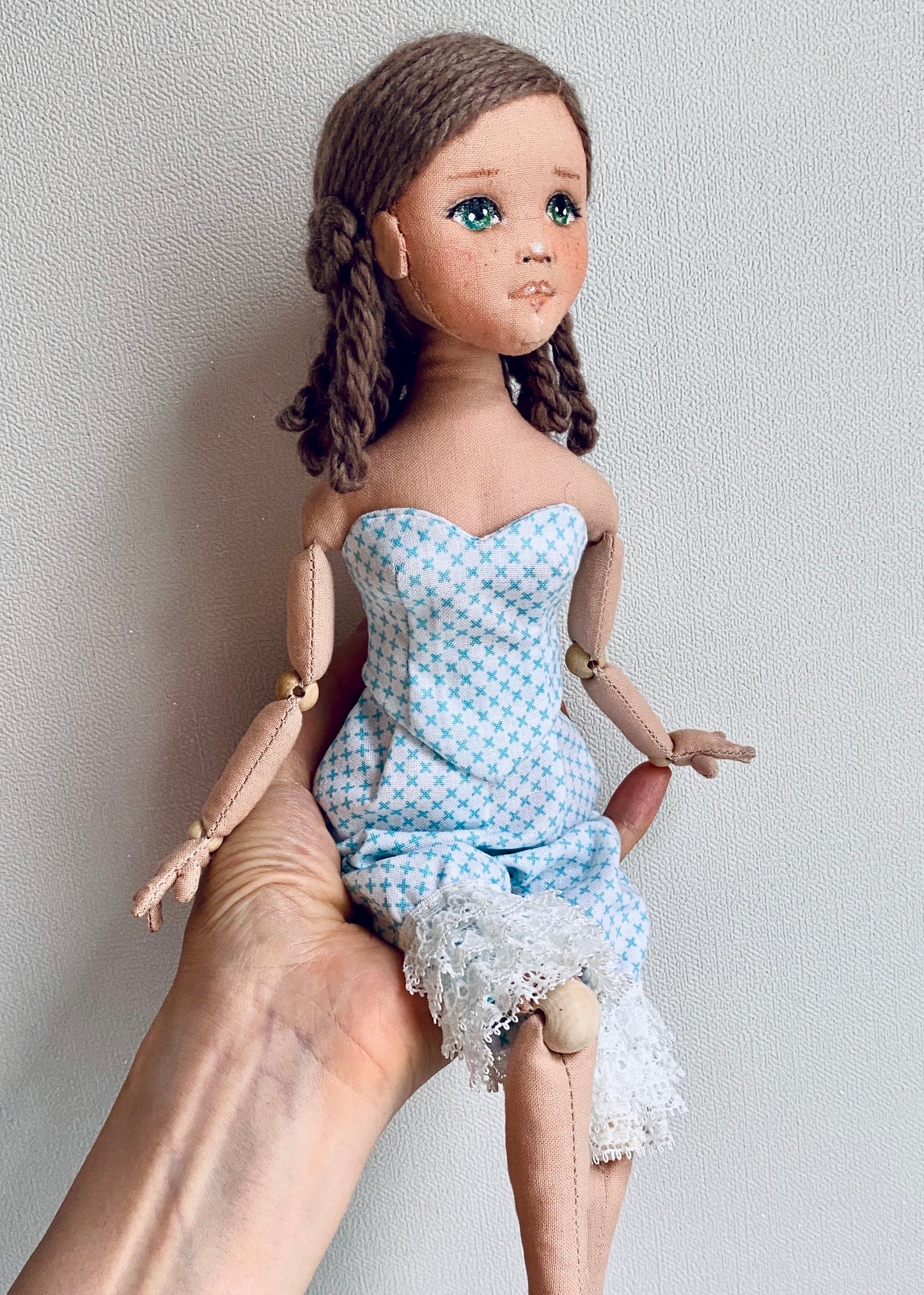35cm doll Pattern🩱 Victorian Style Collection / No Face center seam