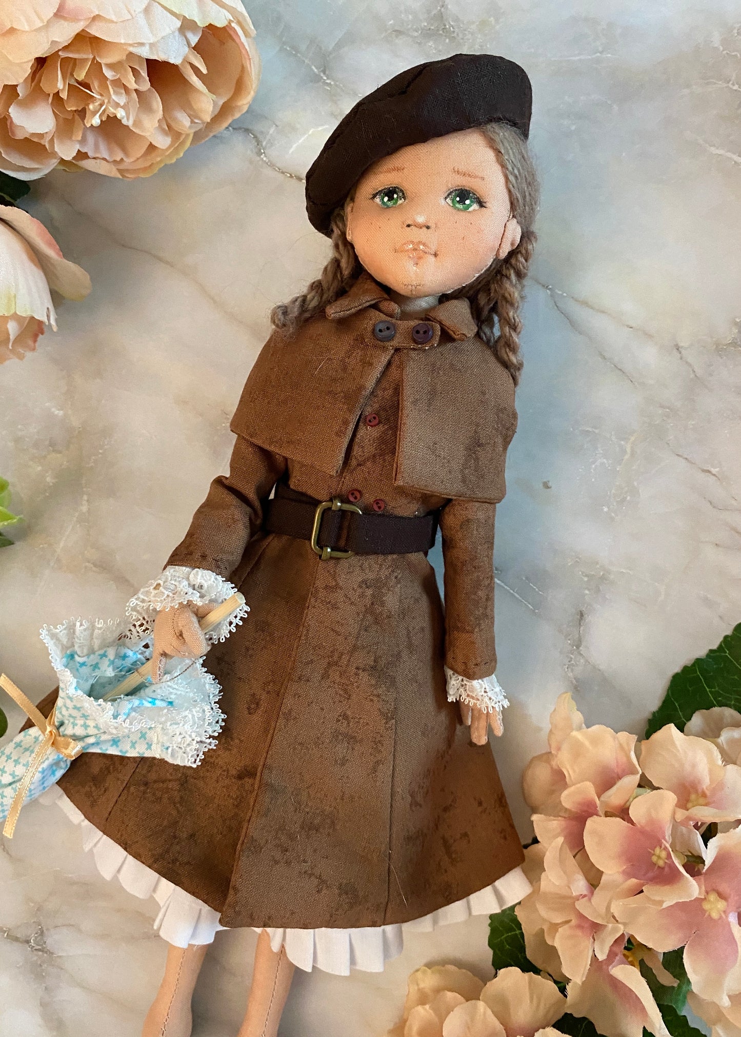 35cm doll Pattern🩱 Victorian Style Collection / No Face center seam