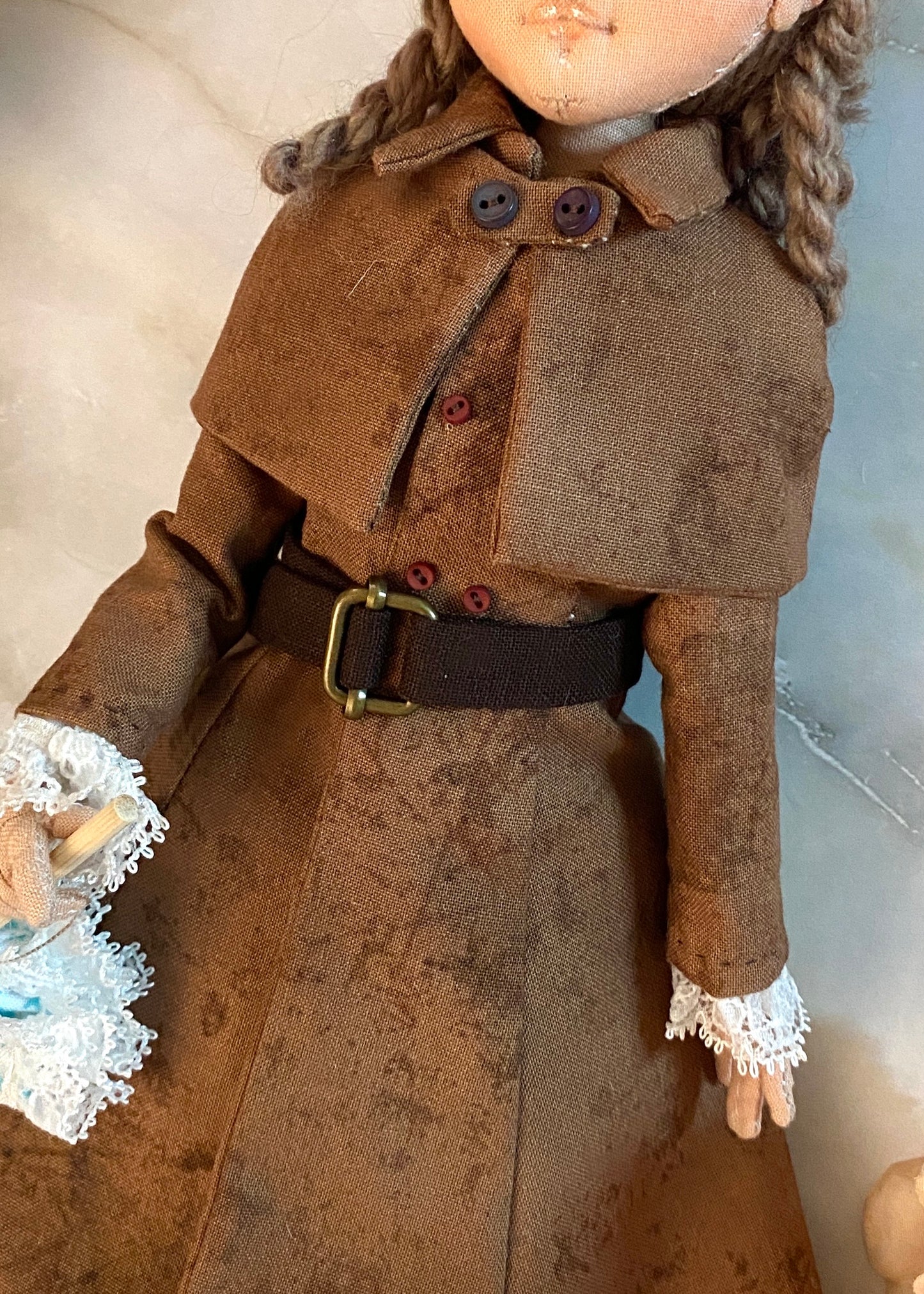 35cm doll Pattern🩱 Victorian Style Collection / No Face center seam