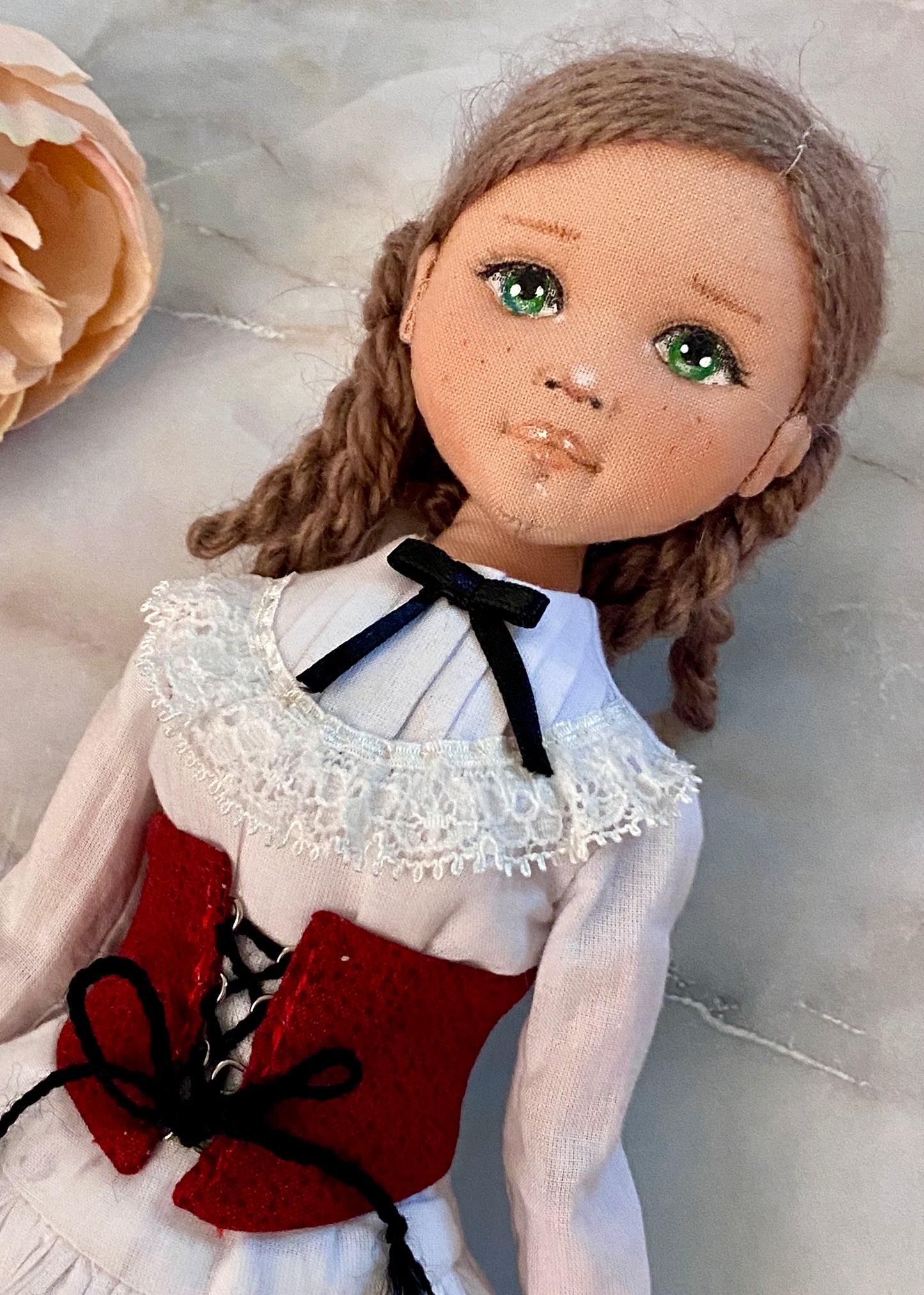 35cm doll Pattern🩱 Victorian Style Collection / No Face center seam