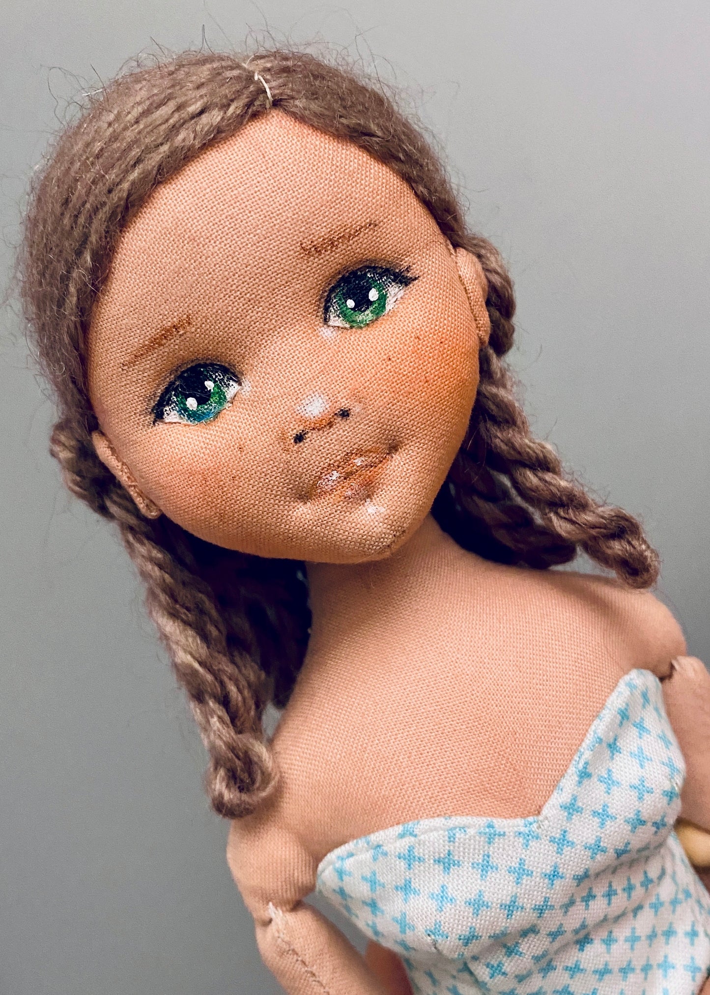 35cm doll Pattern🩱 Victorian Style Collection / No Face center seam