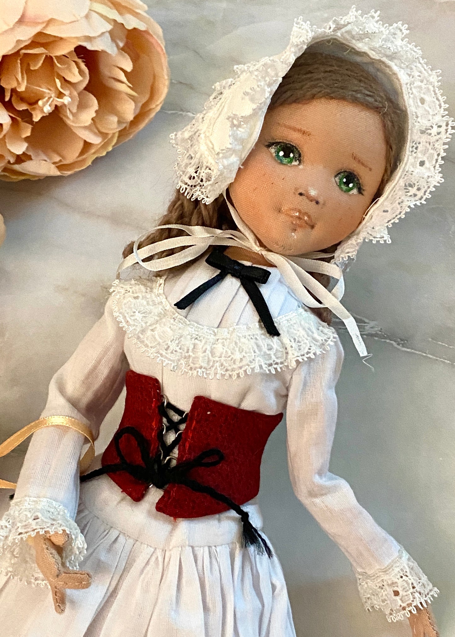 35cm doll Pattern🩱 Victorian Style Collection / No Face center seam