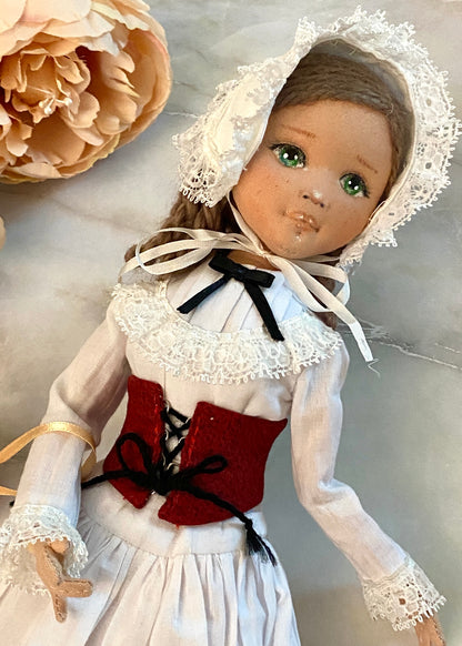 35cm doll Pattern🩱 Victorian Style Collection / No Face center seam