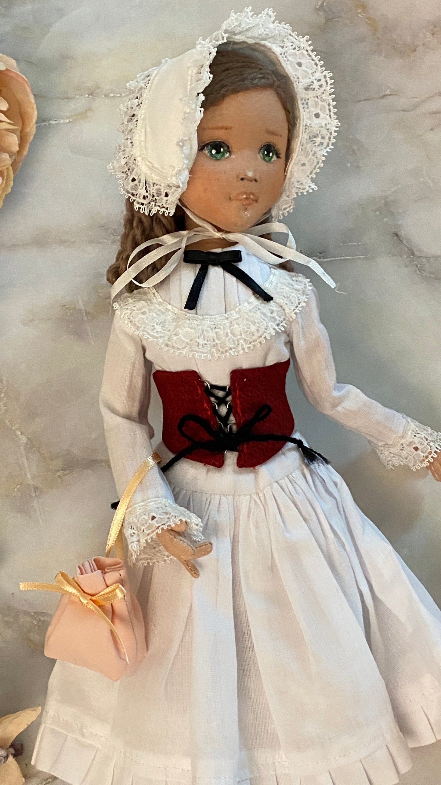 35cm doll Pattern🩱 Victorian Style Collection / No Face center seam