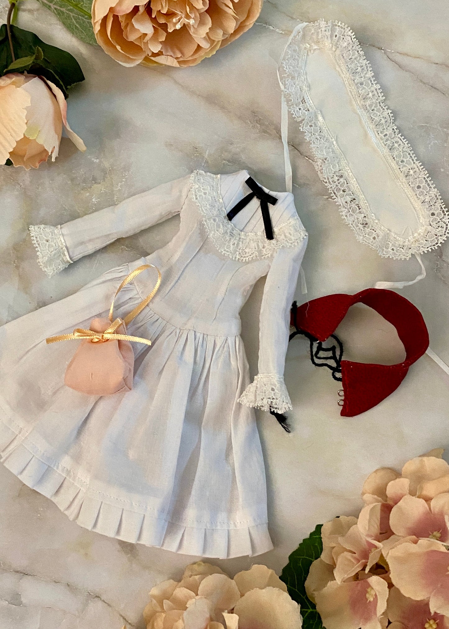 35cm doll Pattern🩱 Victorian Style Collection / No Face center seam