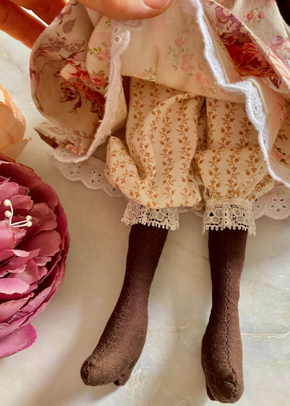 35cm doll Patten🩱Princess / No Face center seam