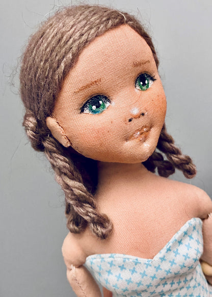 35cm doll Pattern🩱 Victorian Style Collection / No Face center seam