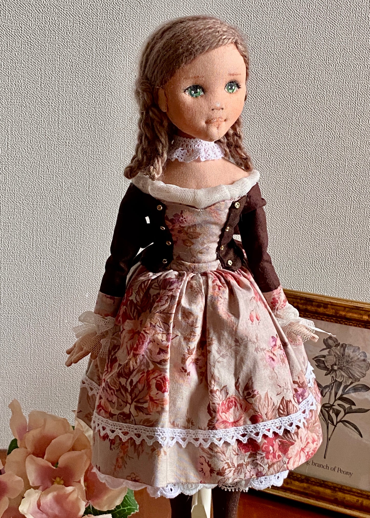 35cm doll Patten🩱Princess / No Face center seam