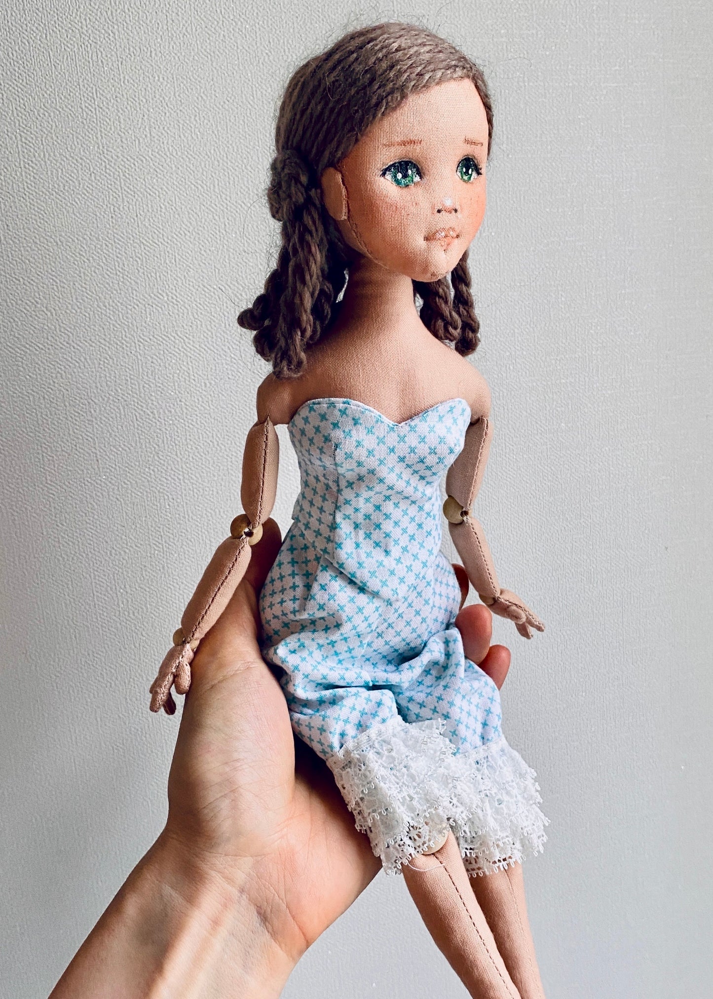 35cm doll Pattern🩱 Victorian Style Collection / No Face center seam
