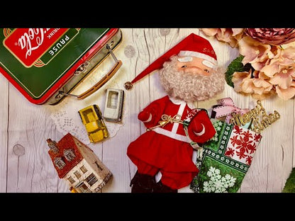 Easy Doll Pattern🌈 Santa claus